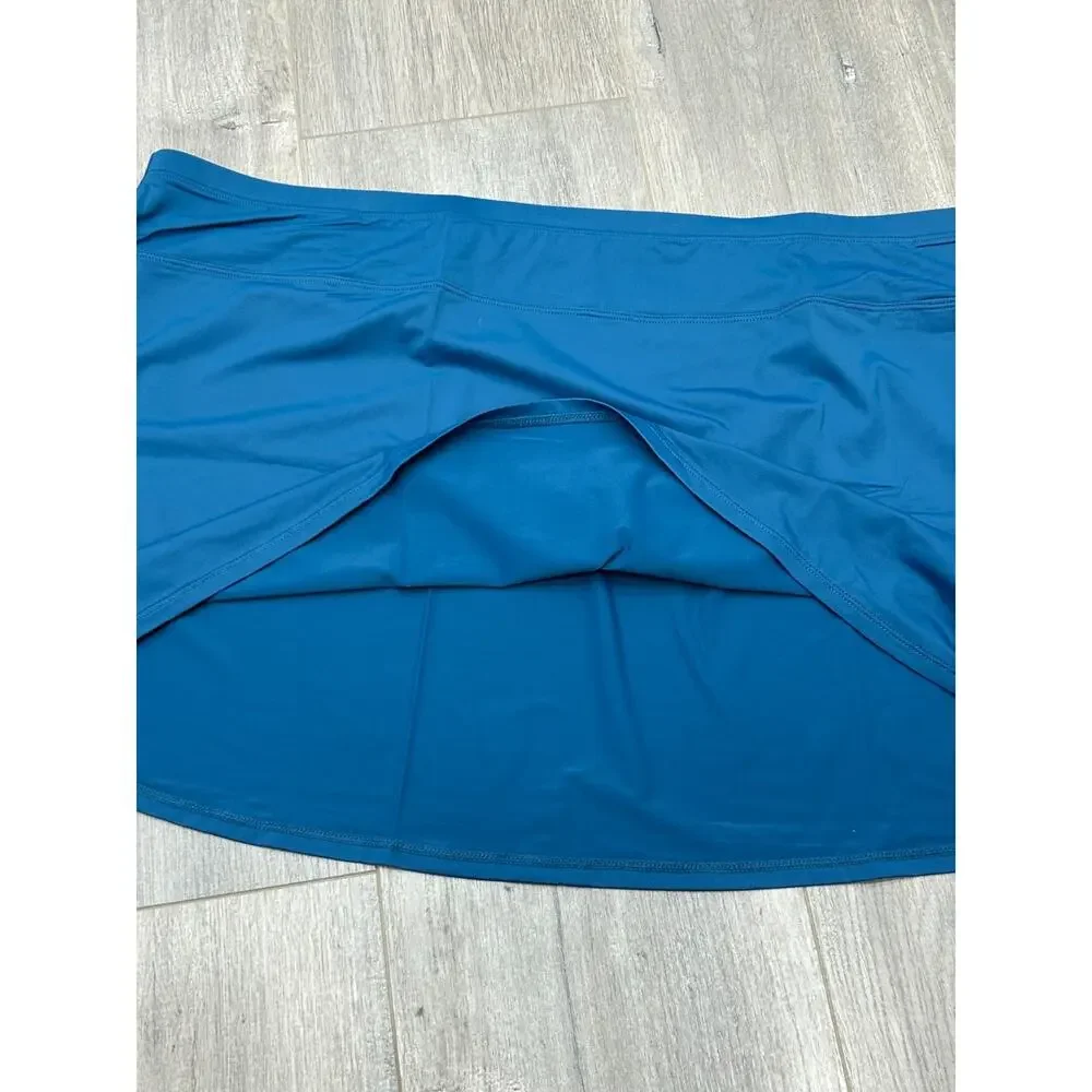 Jantzen Womens Blue Rockin Moroccan Swim Skirt‎ Cover Up Size 20W NWOT